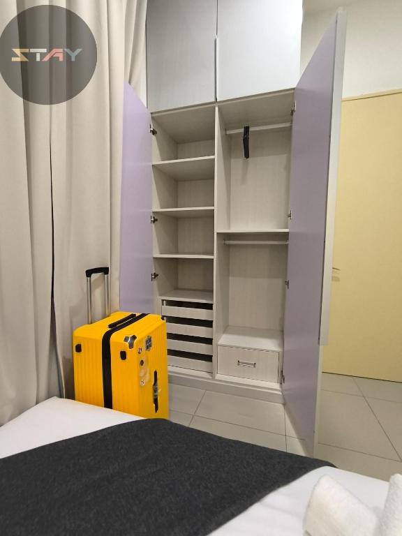 Postel nebo postele na pokoji v ubytování DP Family 6Pax Stylish Comfort Netflix BySTAY