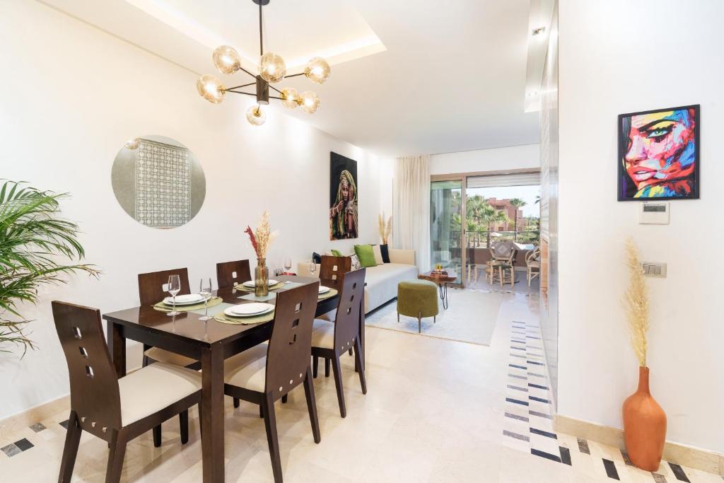Posezení v ubytování Alma Prestigia Appartments