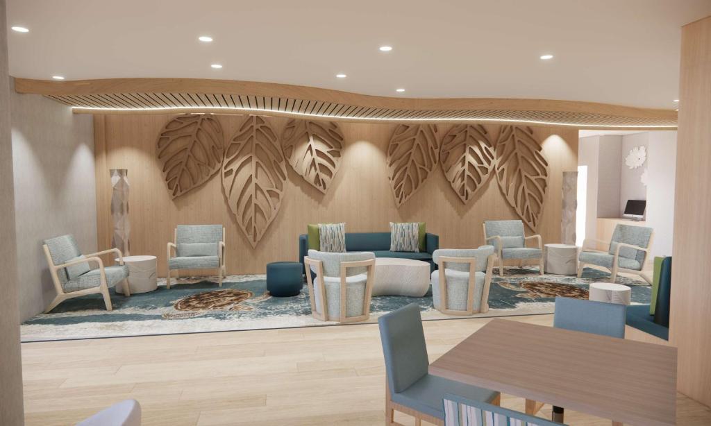 O zonă de relaxare la Hampton By Hilton Saint Thomas