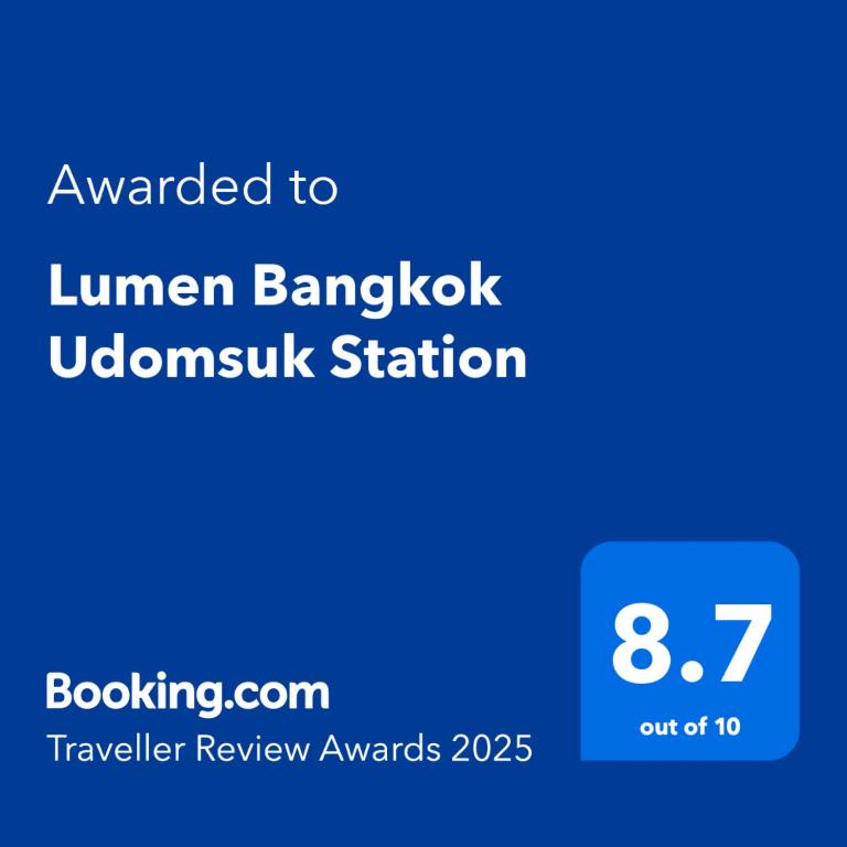 Lumen Bangkok Udomsuk Station - Resim 2