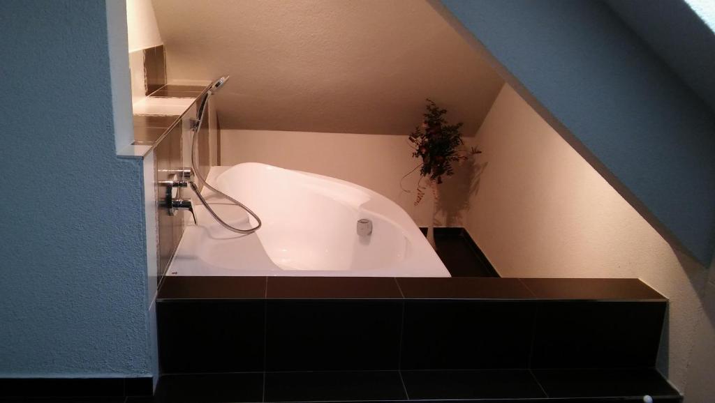 Koupelna v ubytování Apartment Alta