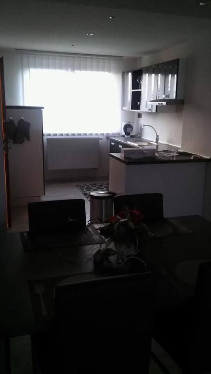 Kuchyň nebo kuchyňský kout v ubytování Apartment Alta