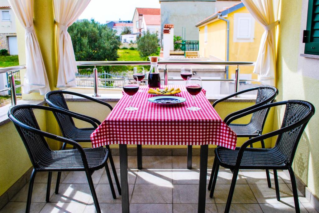 Balkón nebo terasa v ubytování Smart Apartments