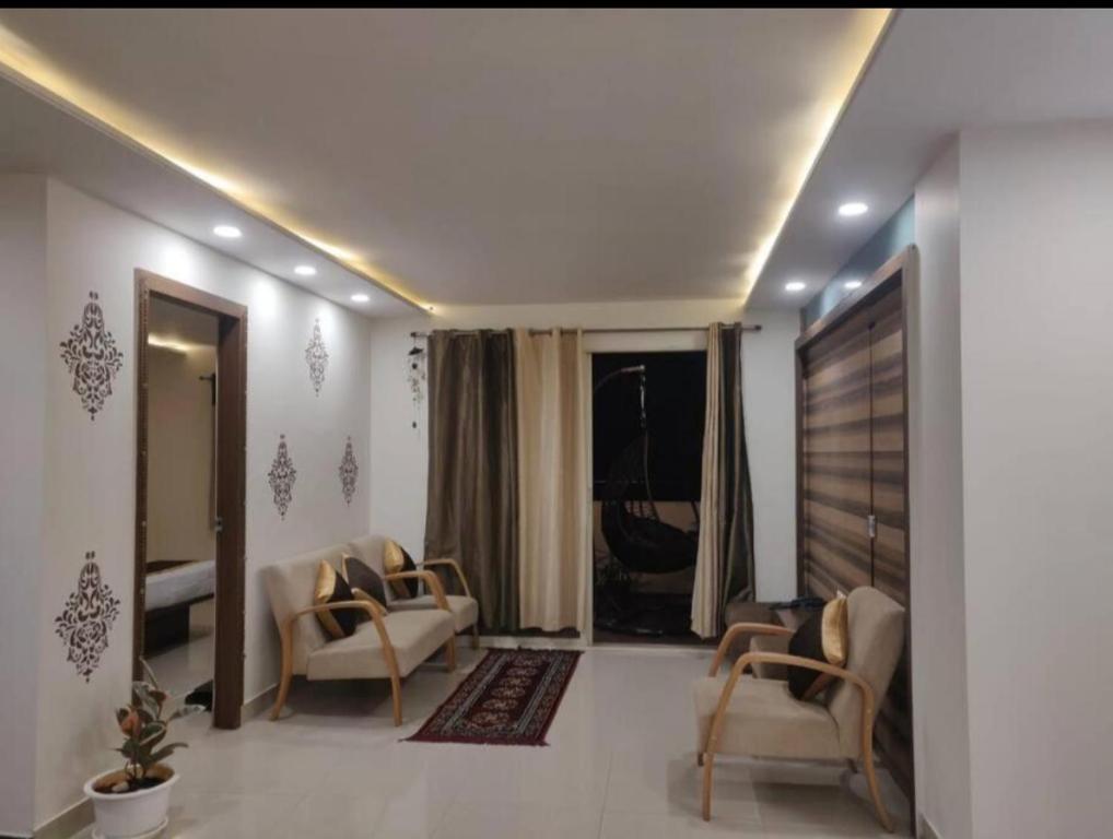 Posezení v ubytování Mysore Happy Vibes 3bhk flat