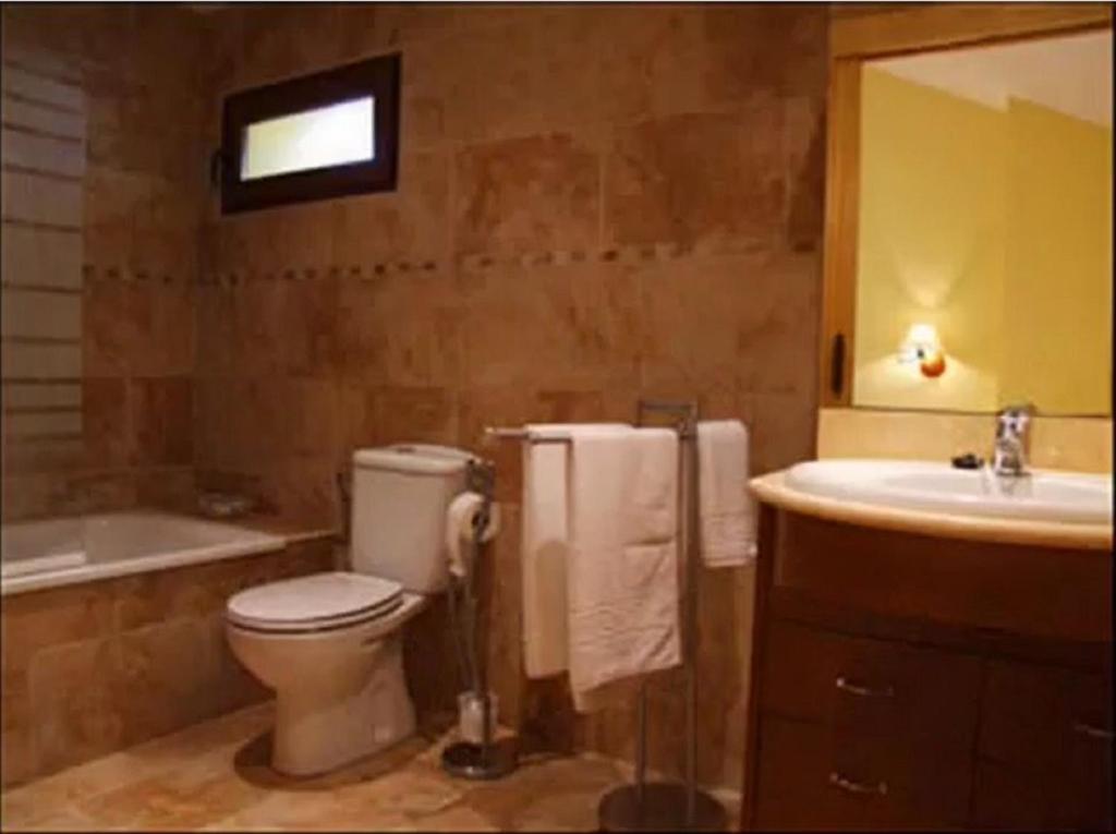 Kúpeľňa v ubytovaní La Venta Vieja de Langre
