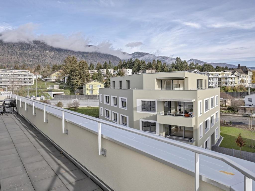 Nespecifikovaný výhled na hory nebo výhled na hory při pohledu z apartmánu