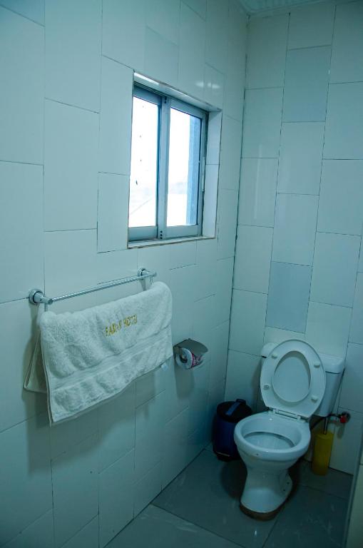 Koupelna v ubytování Fabian Hotel Ado-Ekiti