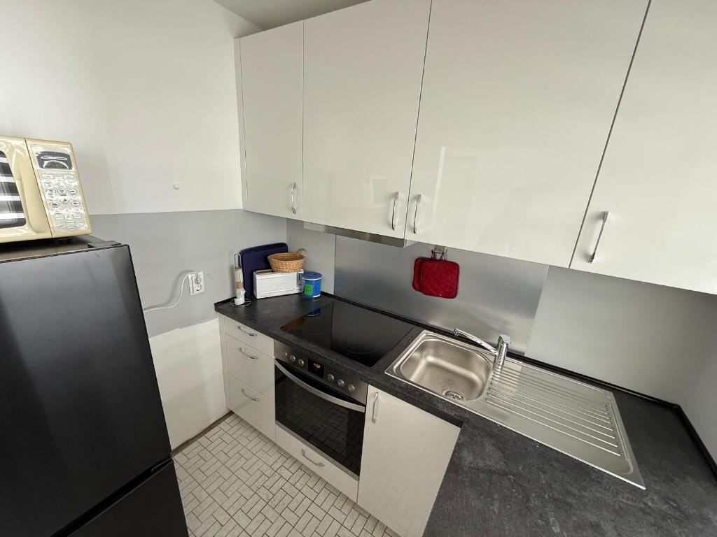 Kuchyň nebo kuchyňský kout v ubytování Miramar, Whg 608