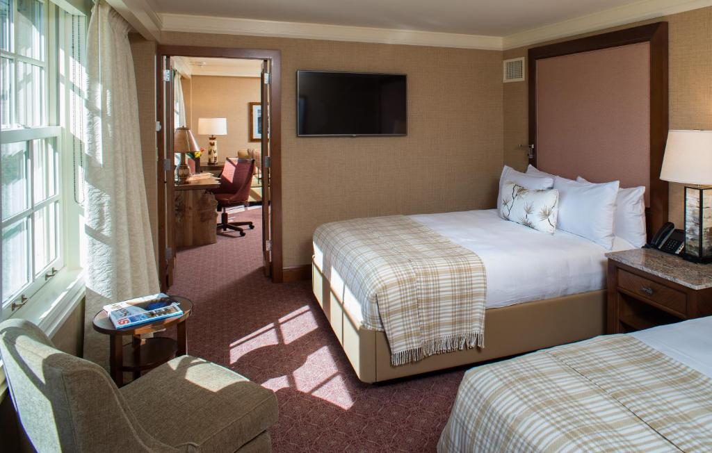 Sun Valley Resort - Lodge Premium Queen Suite с двумя кроватями королевы