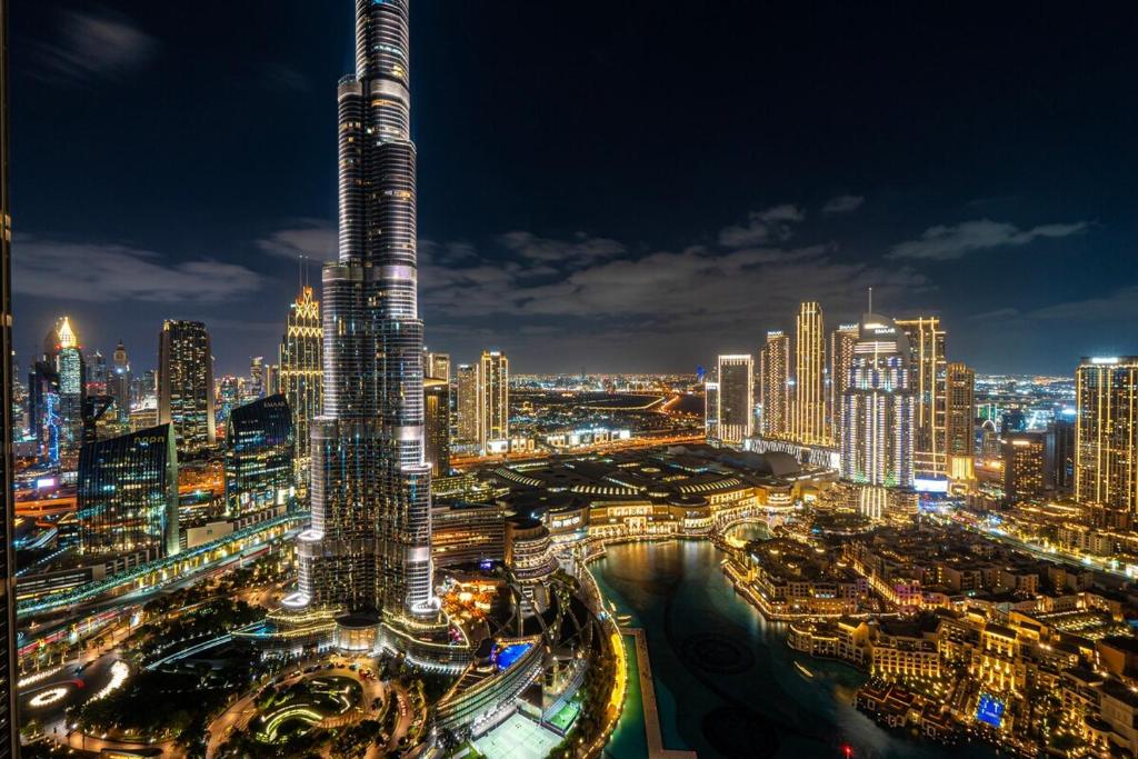 Linna Dubai üldine vaade või majutusasutusest Grande Signature Residences Luxury 3BR - Burj View in Dubai Downtown pildistatud vaade