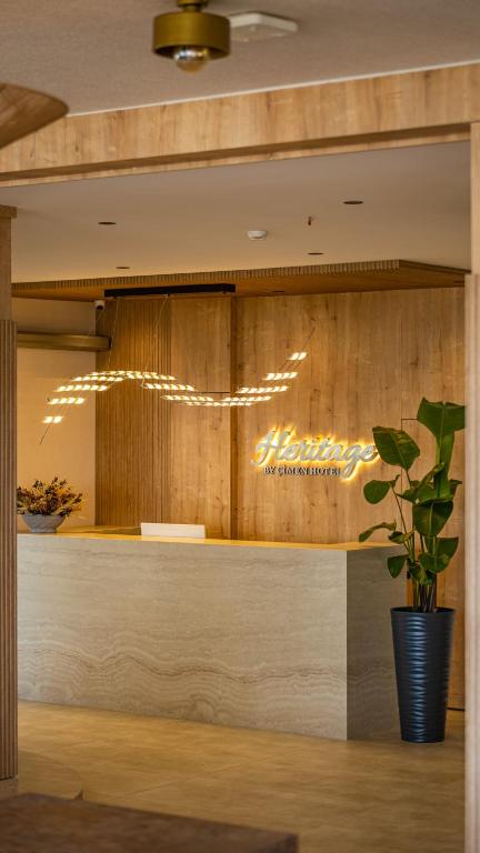 Certifikát, hodnocení, plakát nebo jiný dokument vystavený v ubytování Heritage by Cimen Hotel