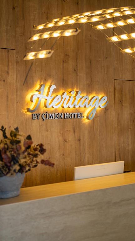 Certifikát, hodnocení, plakát nebo jiný dokument vystavený v ubytování Heritage by Cimen Hotel