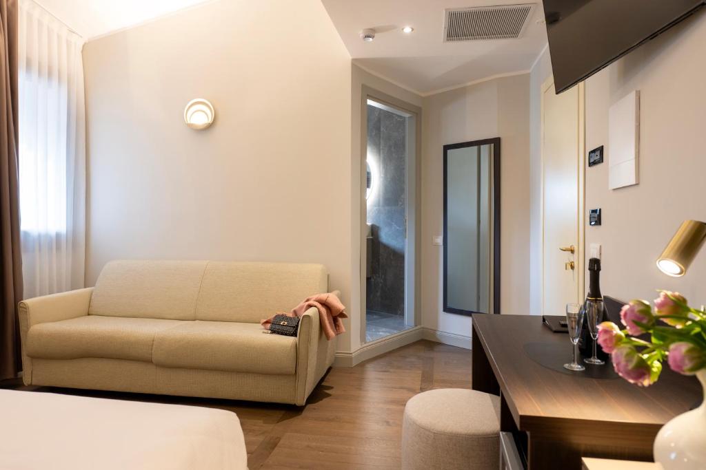 Posezení v ubytování Hotel Carlton