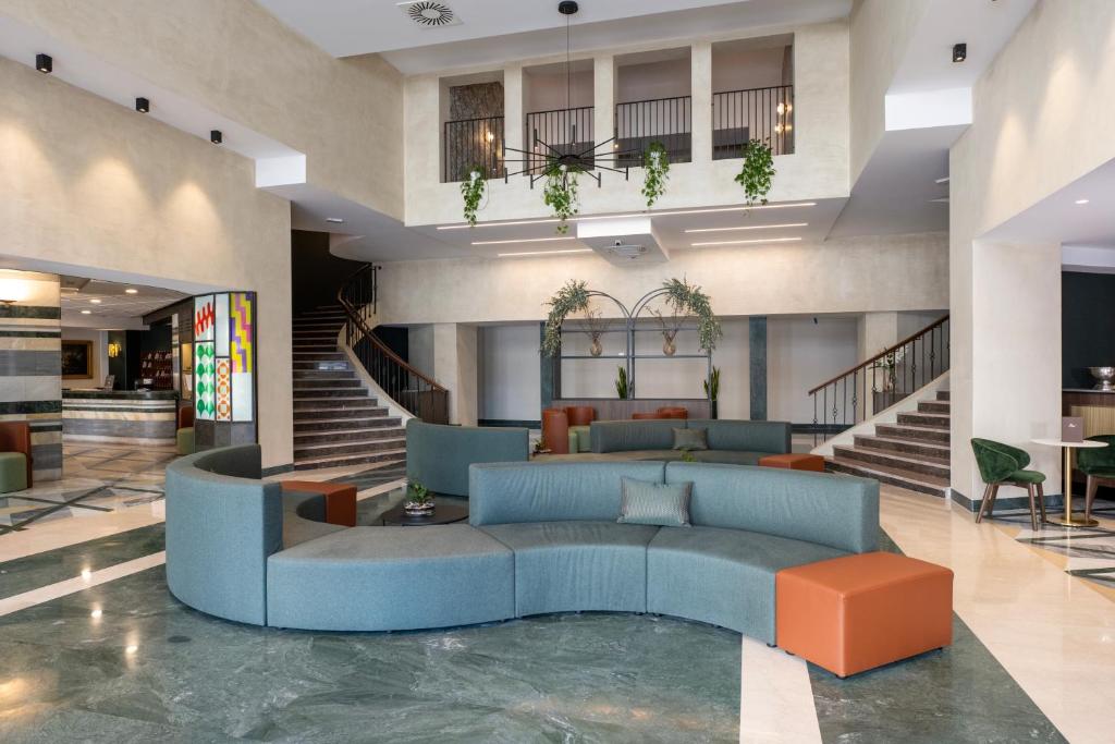 Posezení v ubytování Hotel Carlton