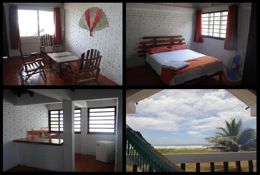 Postel nebo postele na pokoji v ubytování Sundown Beach Hotel