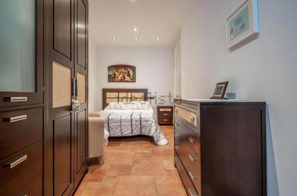 Postel nebo postele na pokoji v ubytování Casa Fuerte de Zahora