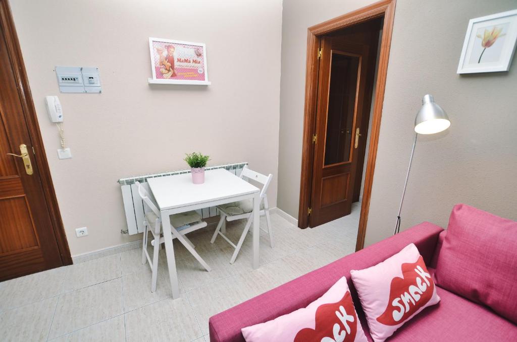 A seating area at La Barrosa