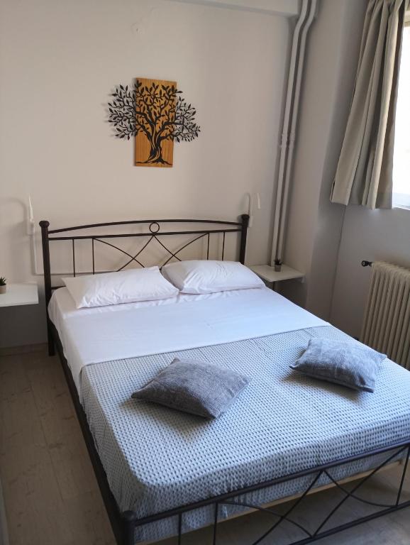 Postel nebo postele na pokoji v ubytování Charming Studio