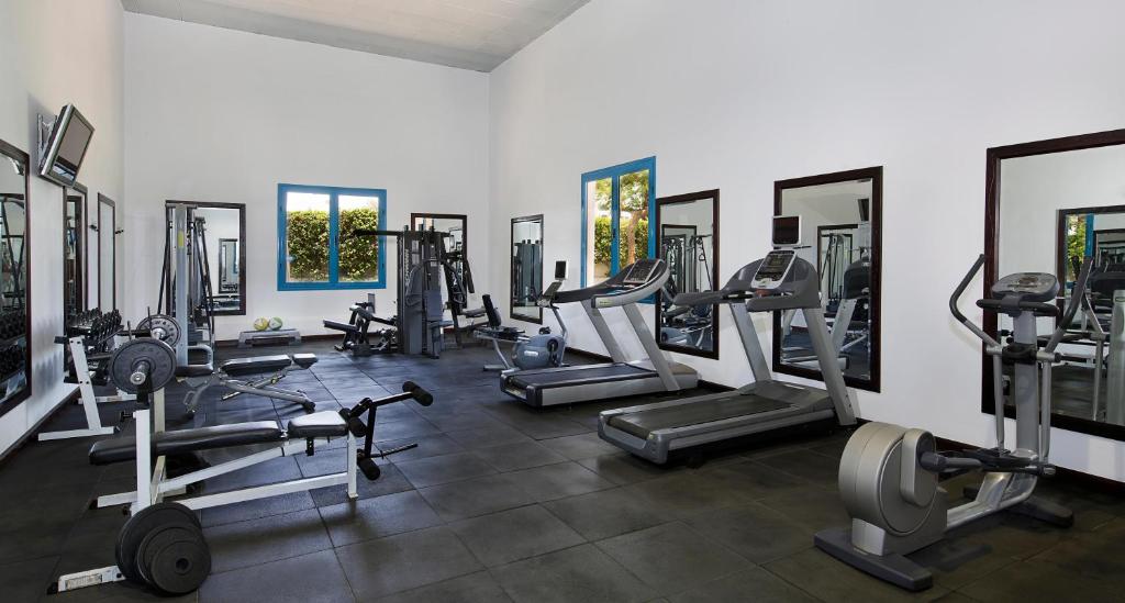 Fitness centrum a/nebo fitness zařízení v ubytování JAZ Fayrouz