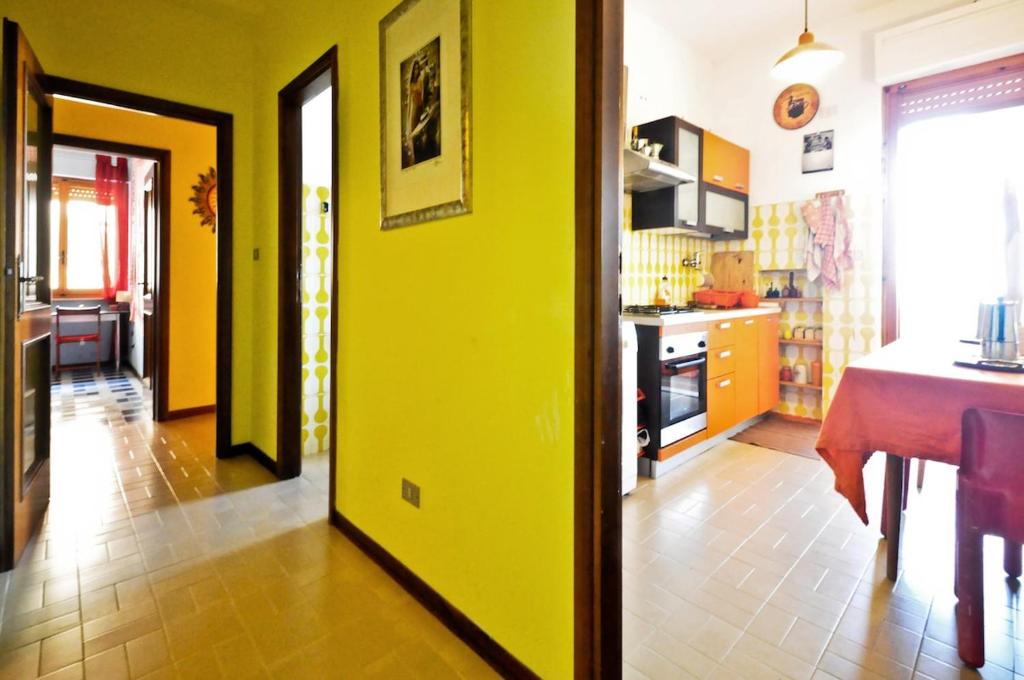 Kuchyň nebo kuchyňský kout v ubytování B&B Asteroidea