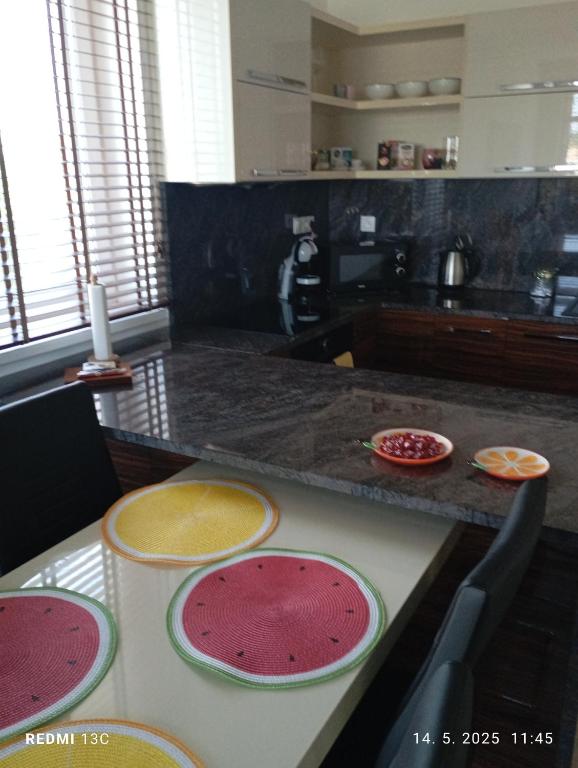Kuchyň nebo kuchyňský kout v ubytování Súkromný apartmán