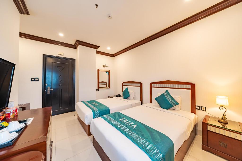 Phòng Superior 2 Giường Đơn Nhìn ra Thành phố