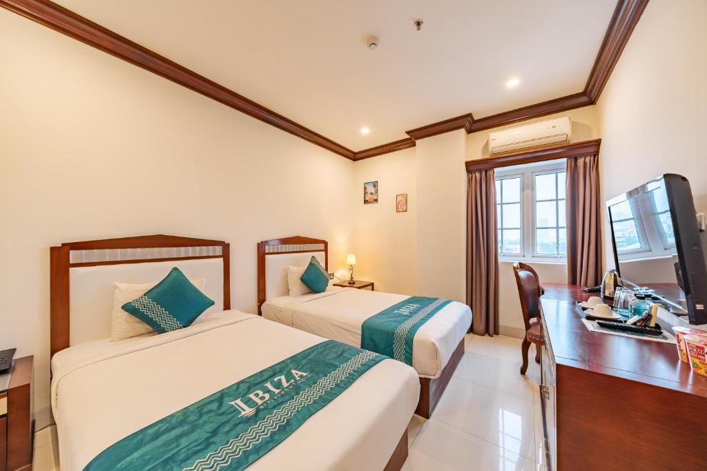 Phòng Superior 2 Giường Đơn Nhìn ra Thành phố