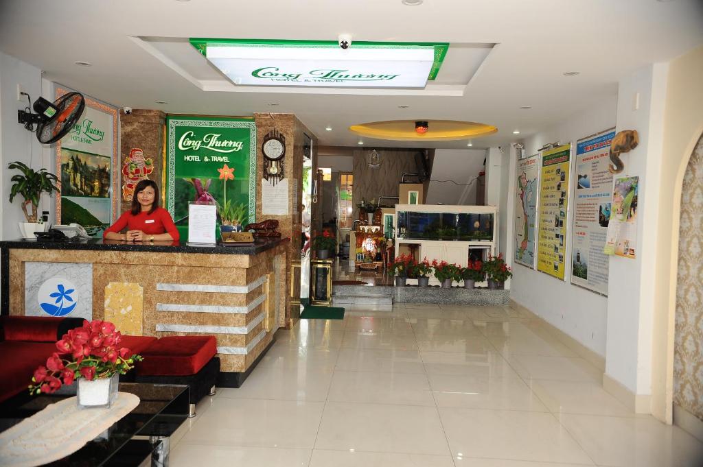 Vstupní hala nebo recepce v ubytování Cong Thuong Hotel