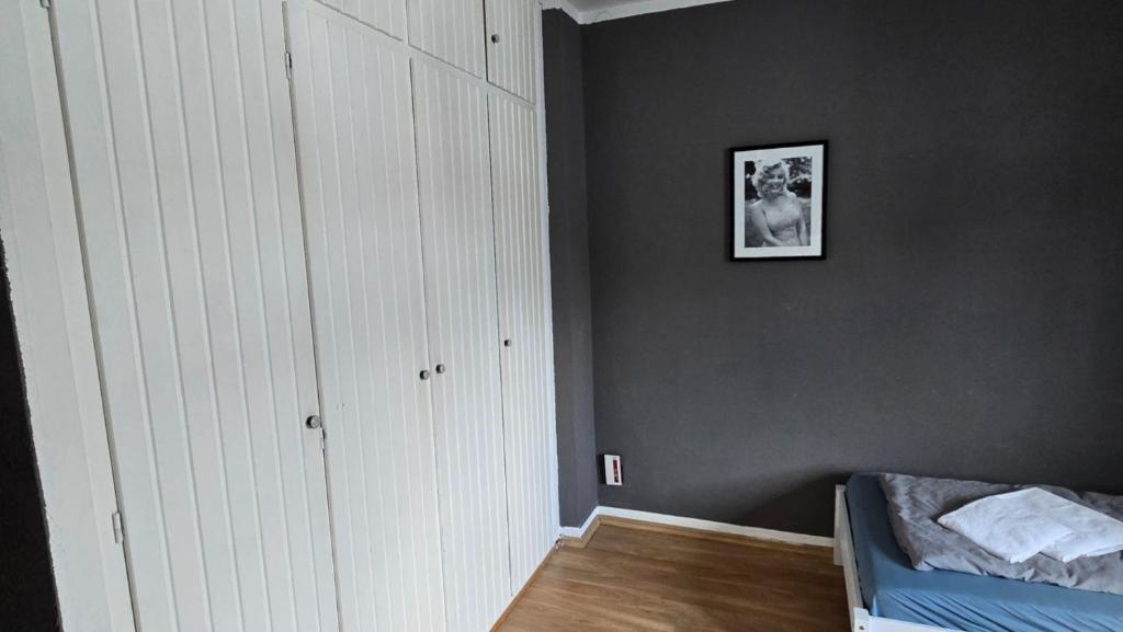 Postel nebo postele na pokoji v ubytování work & stay house in Linz
