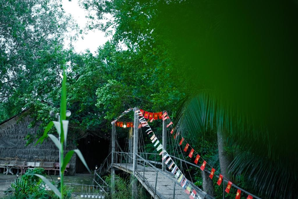 Zahrada ubytování Hometravel Mekong Can Tho