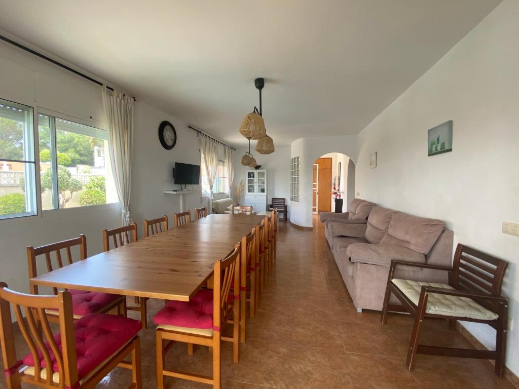 Posezení v ubytování Apartament Casa Bonfill