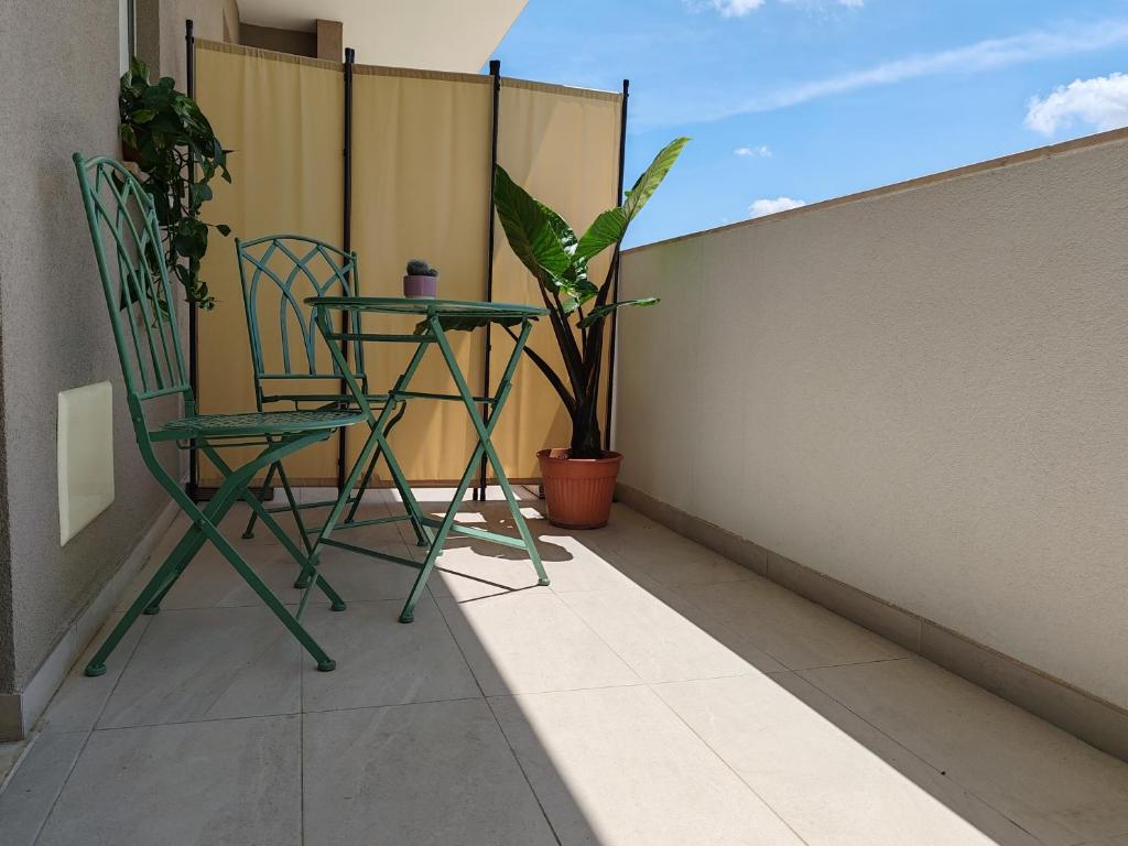 Balkón nebo terasa v ubytování VersoSud Room