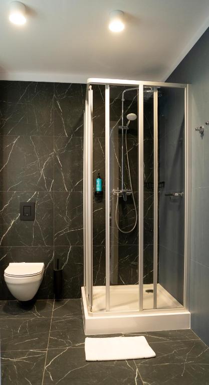 Kúpeľňa v ubytovaní Hotel Wolin