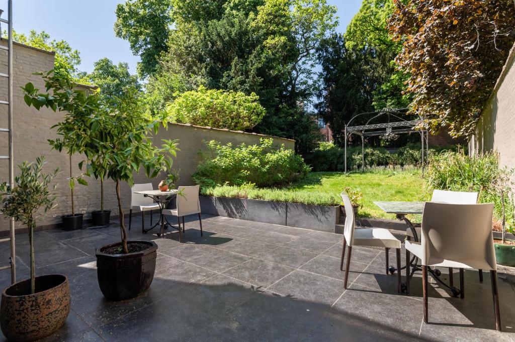 Zahrada ubytování Boutique B&B Baron Osy