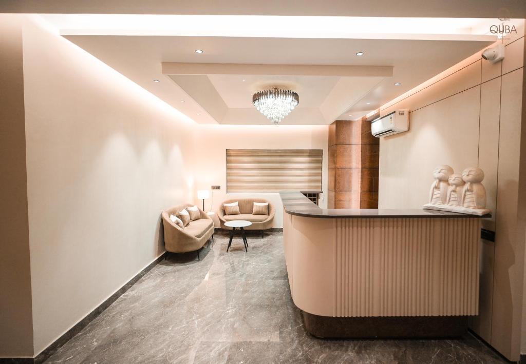 Posezení v ubytování Hotel QUBA