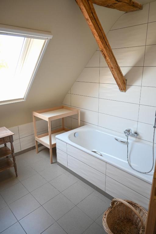 Koupelna v ubytování Le Maffe de Scourmont