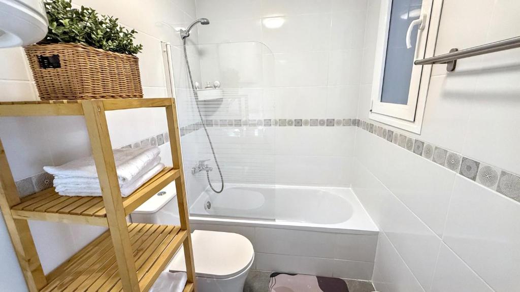 Un baño de Como en casa