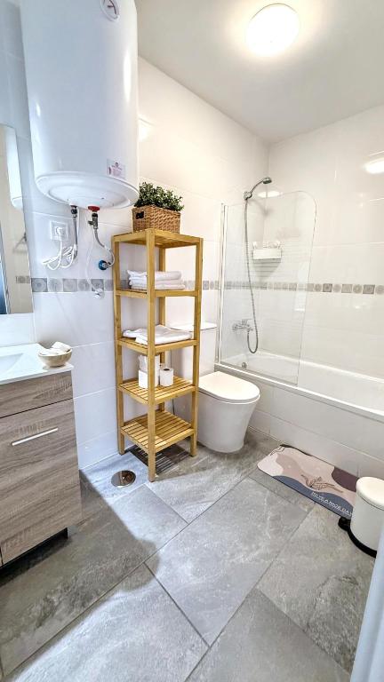 Un baño de Como en casa