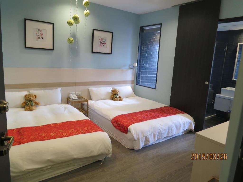 茶源旅店-潭暉魚池館 - Superieure Viervoudige Kamer