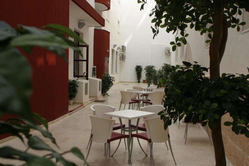 Posezení v ubytování Aparthotel Milord's Suites
