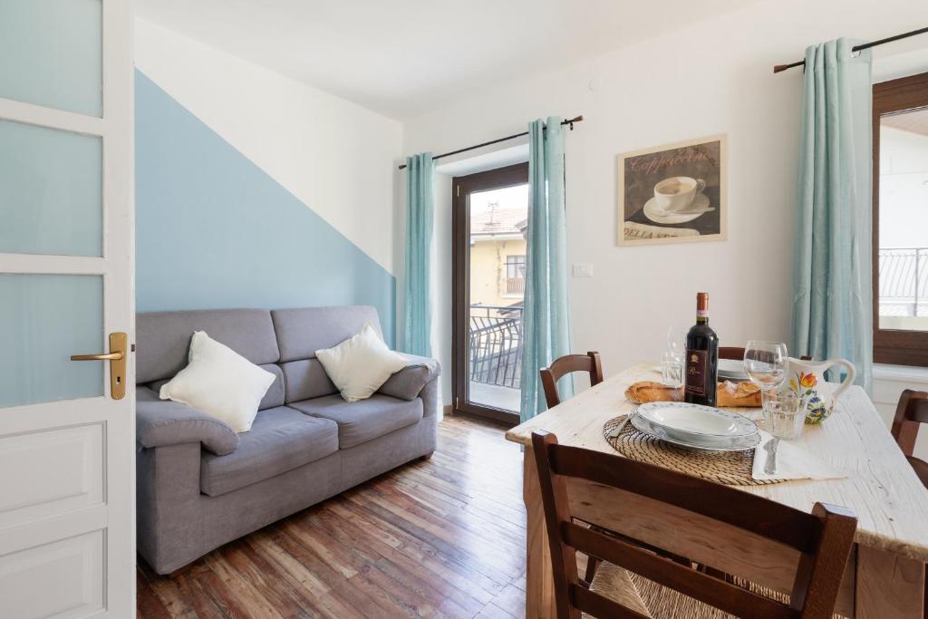 Posezení v ubytování Residence Madamin