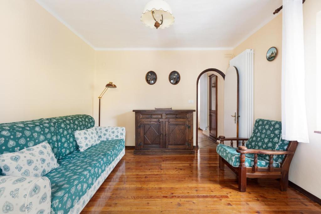Posezení v ubytování Residence Madamin