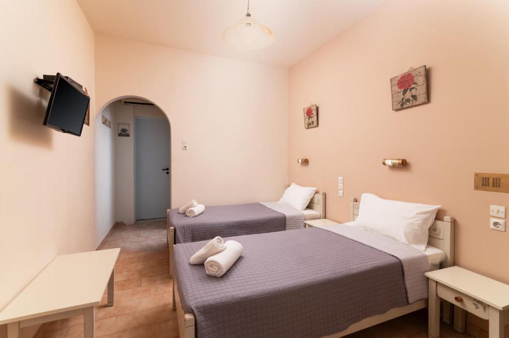 Postel nebo postele na pokoji v ubytování Filia Rooms