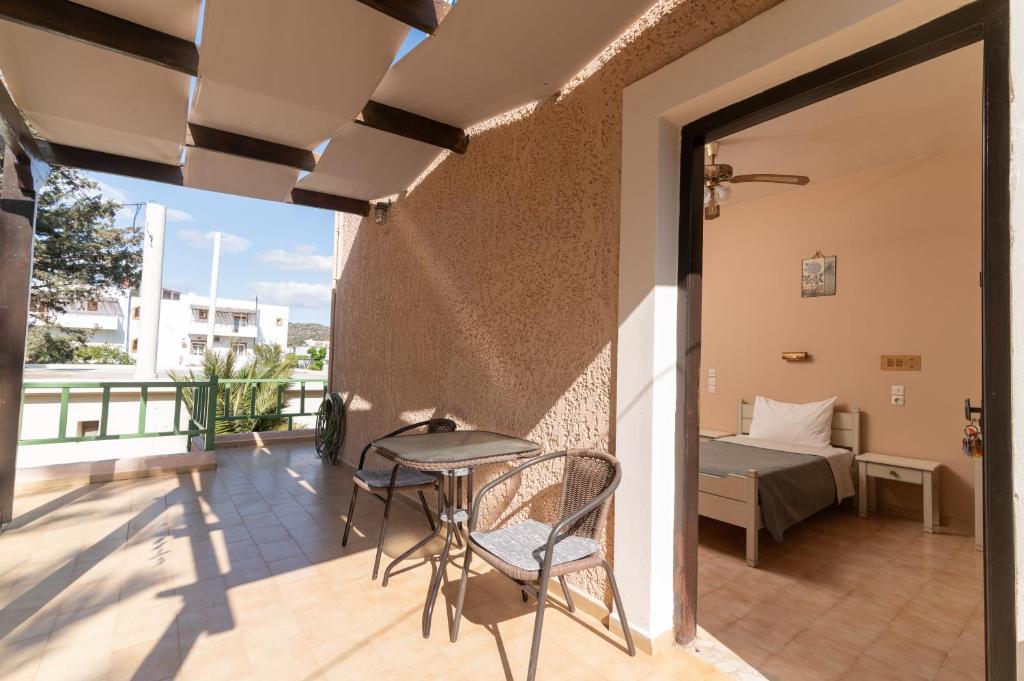 Balkón nebo terasa v ubytování Filia Rooms
