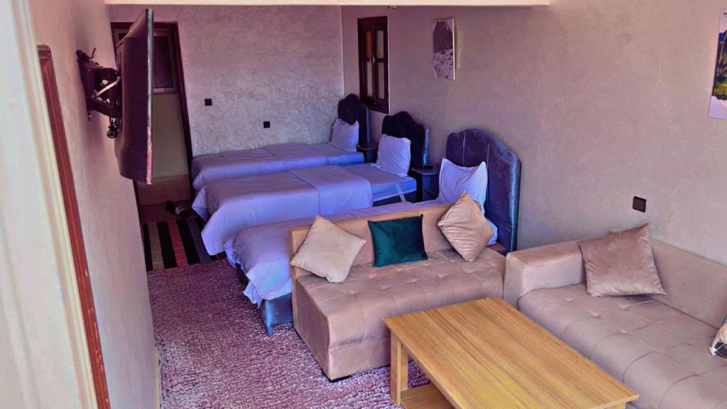 Posezení v ubytování Hotel France Ouzoud