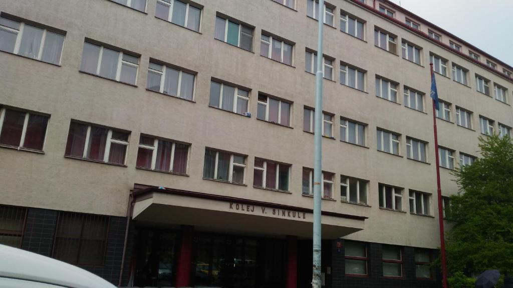 Budova, kde se hostel nachází