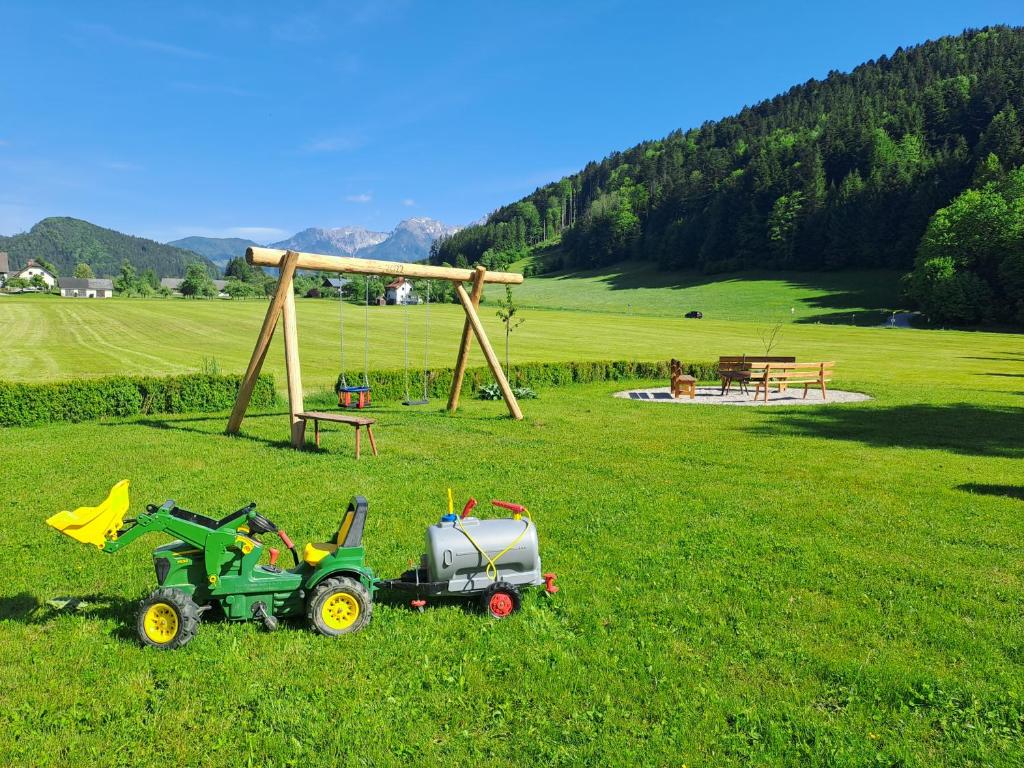 Herní místnost nebo prostor pro děti v ubytování Ferien am Land - WALDBAUER