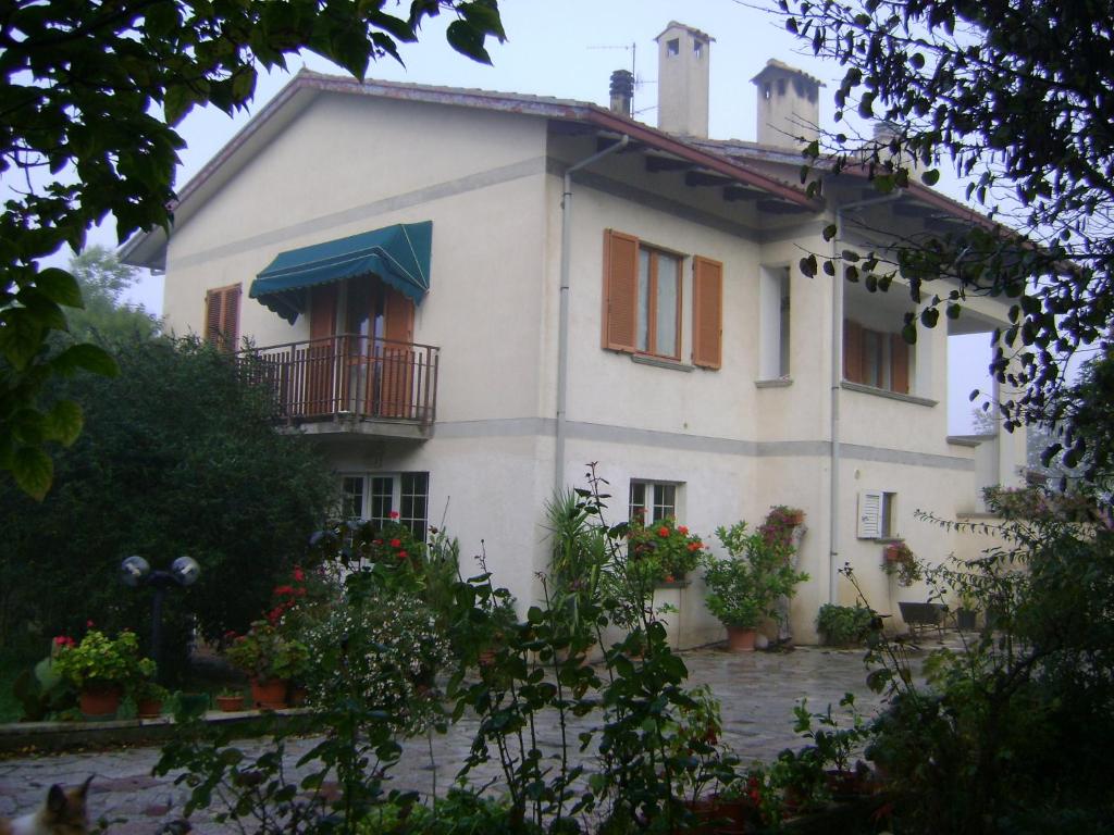 Budova, kde se bed and breakfast nachází