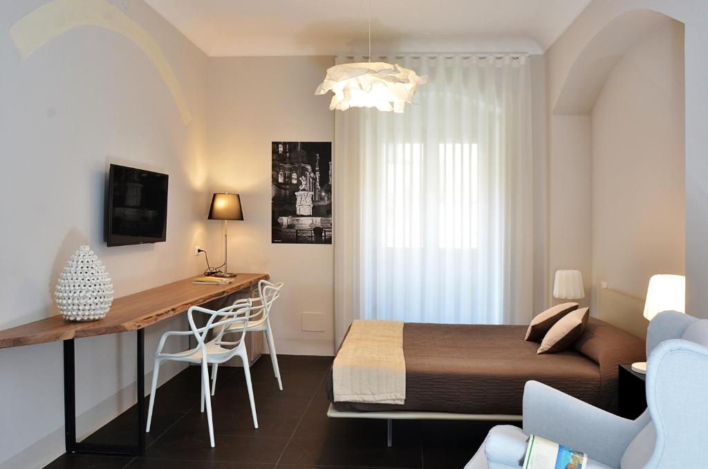 Posezení v ubytování B&B Vicere Speciale