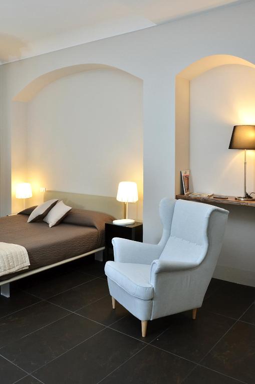 Postel nebo postele na pokoji v ubytování B&B Vicere Speciale